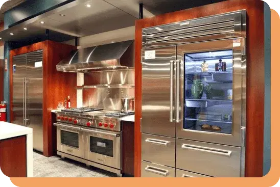 High-end refrigerator needing expert appliance repair in Miami, FL