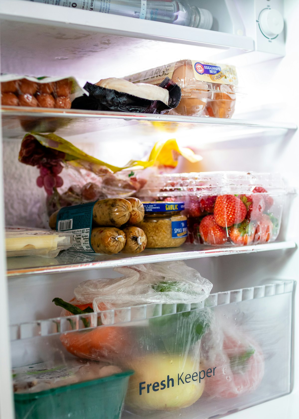 A freezer fully stocked with frozen food at risk when a freezer fails in Aventura