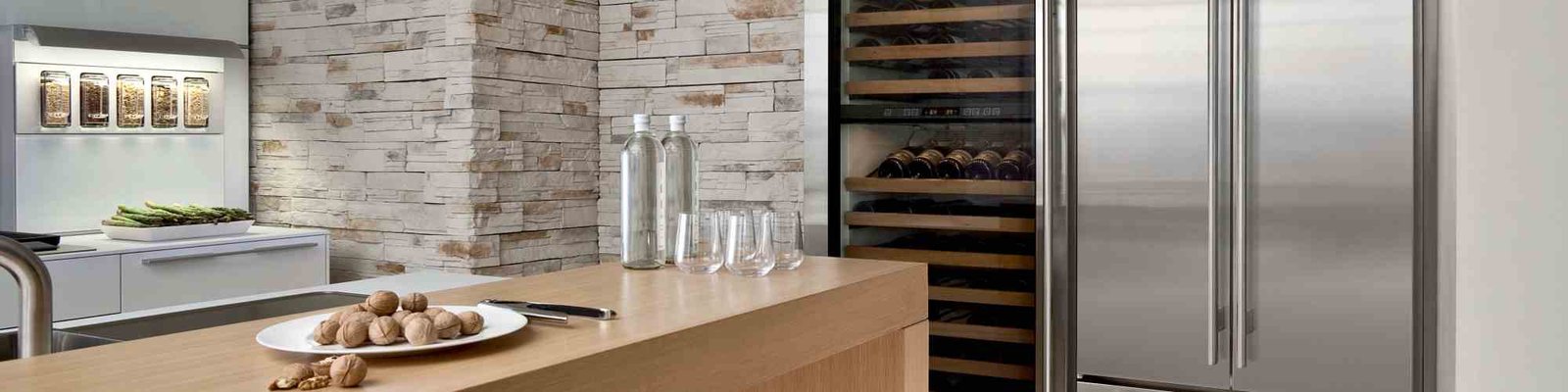SubZero Wine Cooler Close Up