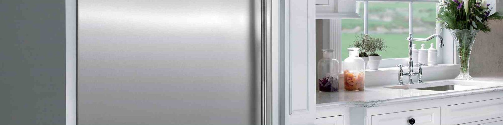 SubZero Refrigerator Close Up